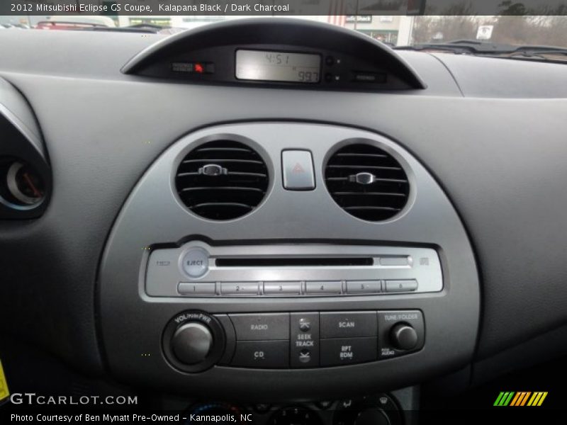Kalapana Black / Dark Charcoal 2012 Mitsubishi Eclipse GS Coupe