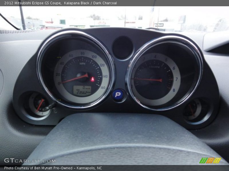 Kalapana Black / Dark Charcoal 2012 Mitsubishi Eclipse GS Coupe