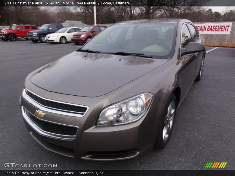 Mocha Steel Metallic / Cocoa/Cashmere 2010 Chevrolet Malibu LS Sedan