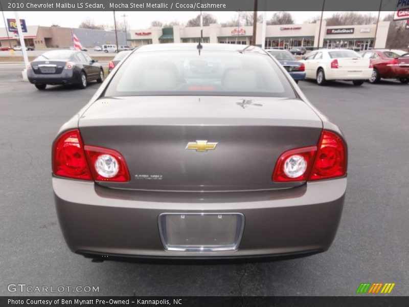 Mocha Steel Metallic / Cocoa/Cashmere 2010 Chevrolet Malibu LS Sedan