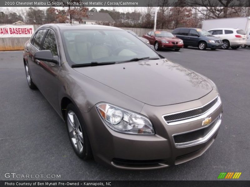 Mocha Steel Metallic / Cocoa/Cashmere 2010 Chevrolet Malibu LS Sedan
