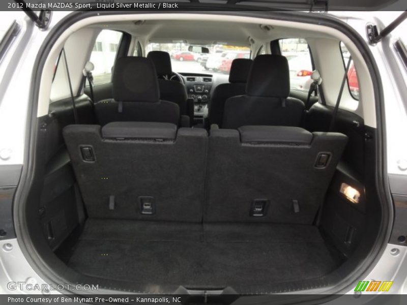 Liquid Silver Metallic / Black 2012 Mazda MAZDA5 Sport
