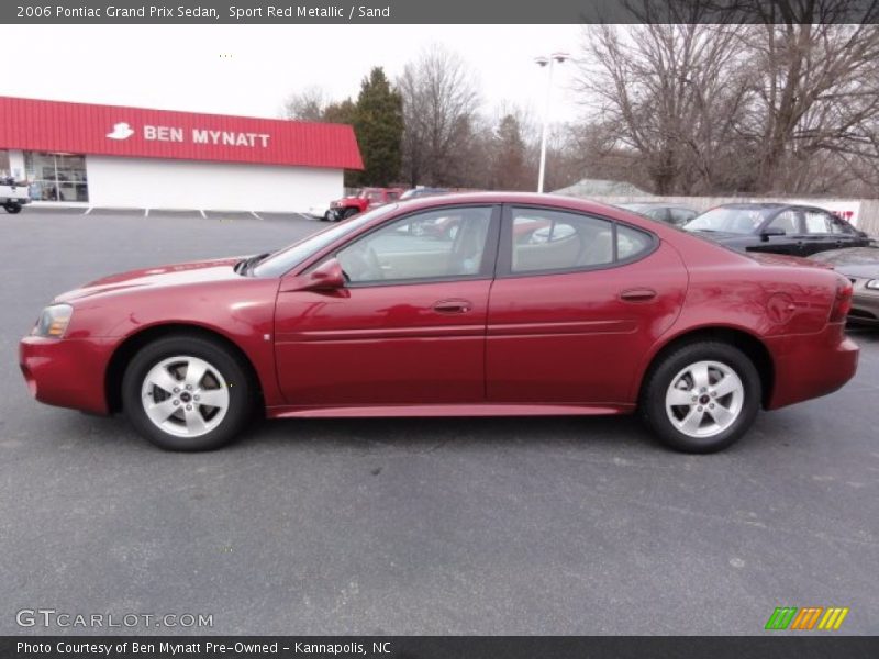 Sport Red Metallic / Sand 2006 Pontiac Grand Prix Sedan