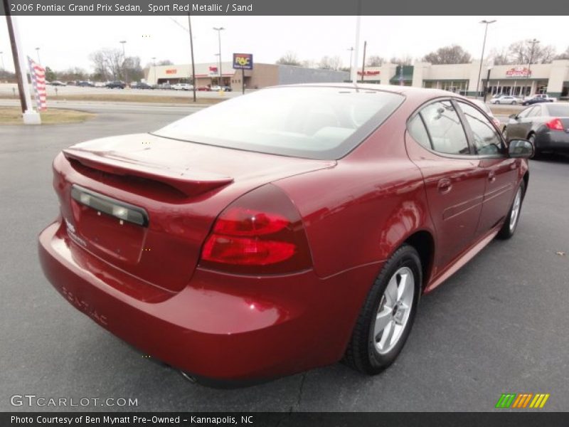 Sport Red Metallic / Sand 2006 Pontiac Grand Prix Sedan