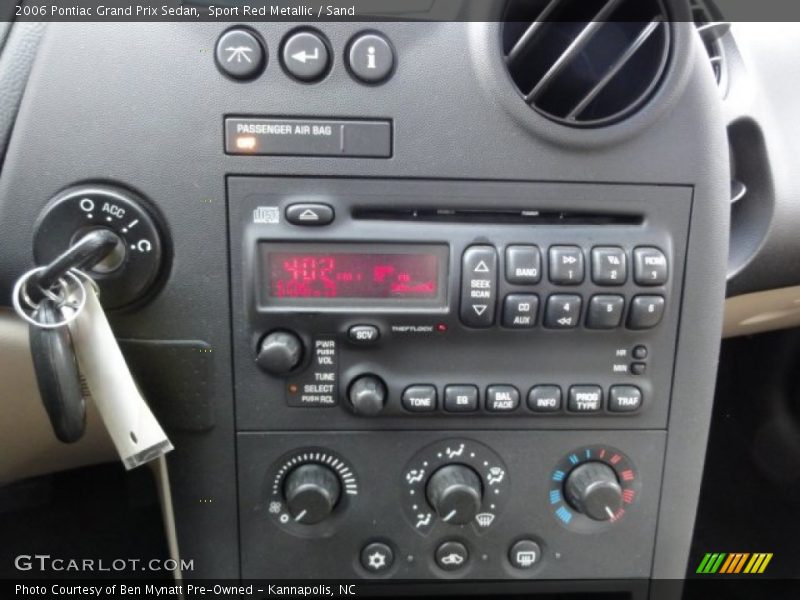 Controls of 2006 Grand Prix Sedan