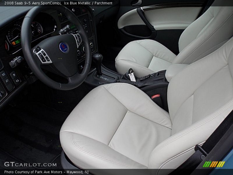  2008 9-5 Aero SportCombi Parchment Interior