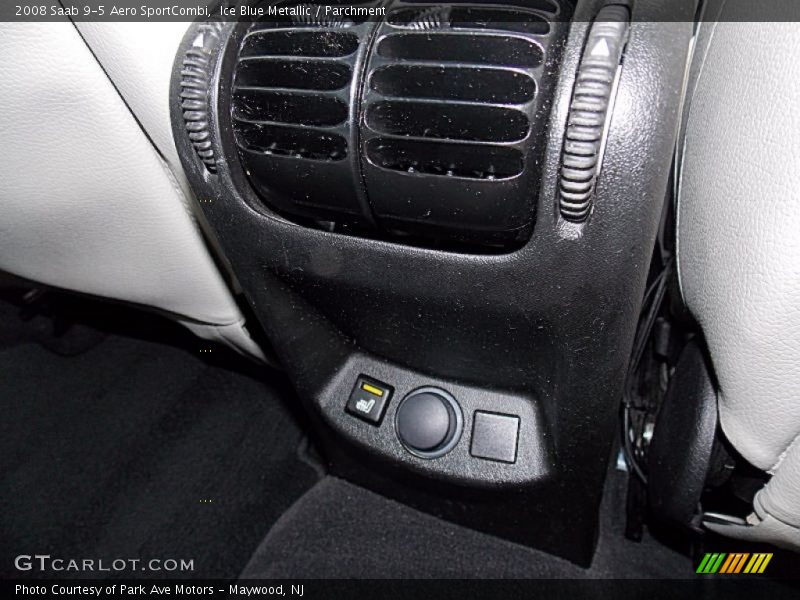 Ice Blue Metallic / Parchment 2008 Saab 9-5 Aero SportCombi