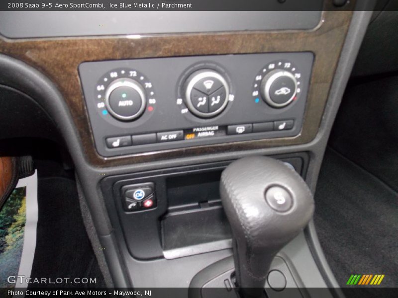 Controls of 2008 9-5 Aero SportCombi