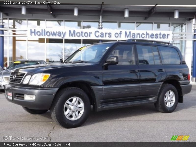 Black Onyx / Gray 1998 Lexus LX 470
