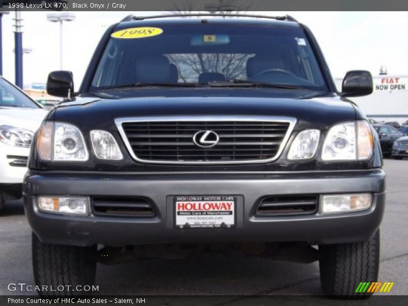 Black Onyx / Gray 1998 Lexus LX 470