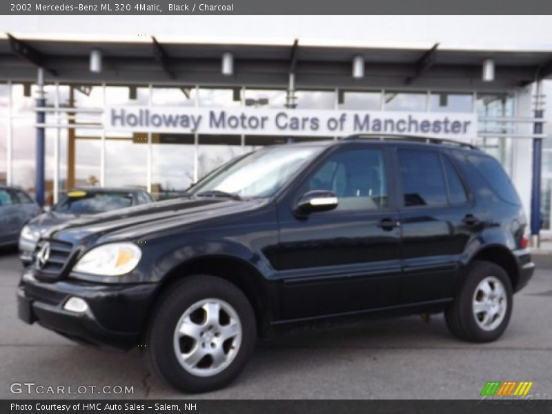 Black / Charcoal 2002 Mercedes-Benz ML 320 4Matic