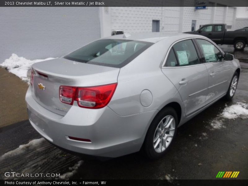 Silver Ice Metallic / Jet Black 2013 Chevrolet Malibu LT