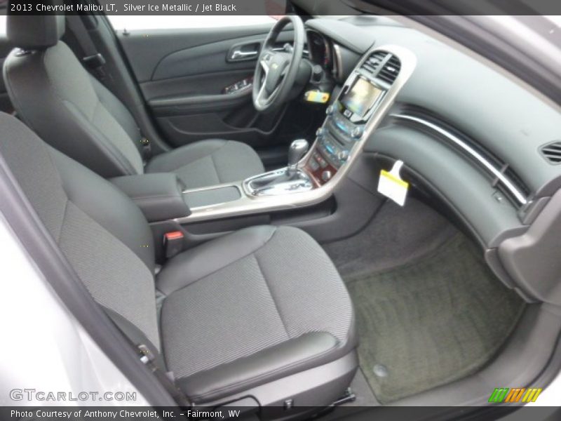 Silver Ice Metallic / Jet Black 2013 Chevrolet Malibu LT