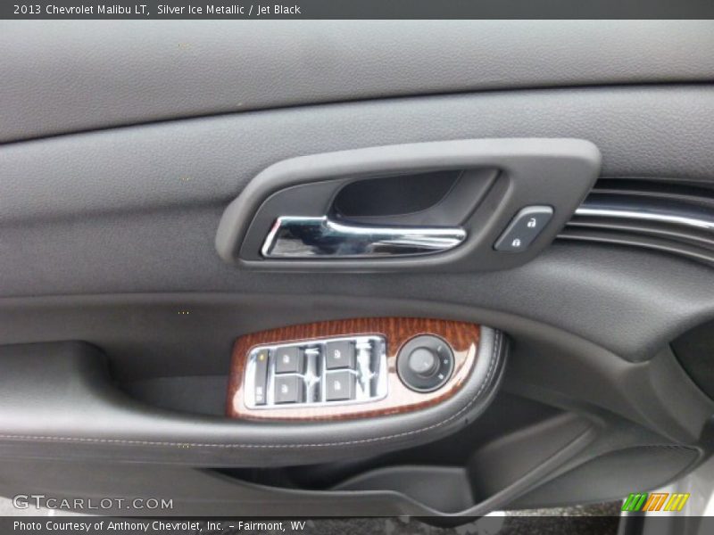 Silver Ice Metallic / Jet Black 2013 Chevrolet Malibu LT