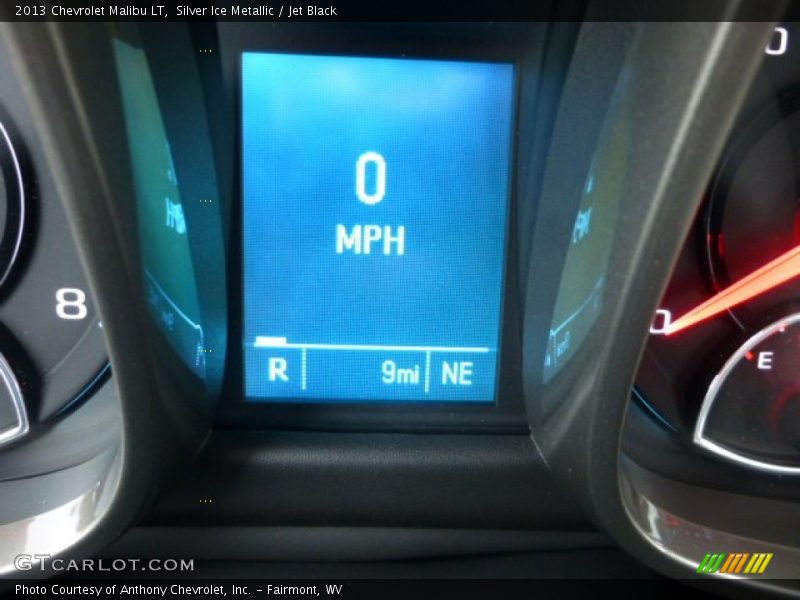 Silver Ice Metallic / Jet Black 2013 Chevrolet Malibu LT