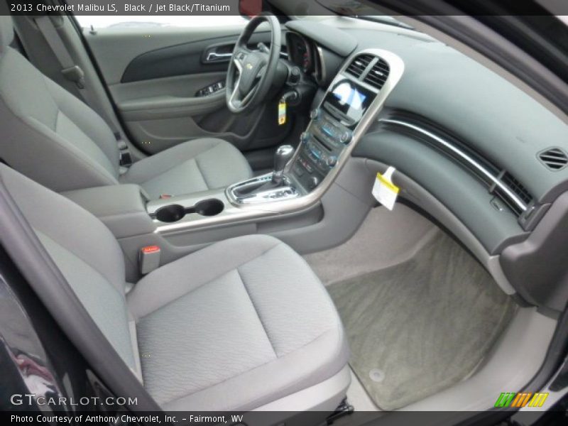  2013 Malibu LS Jet Black/Titanium Interior