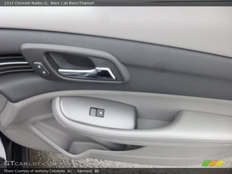 Black / Jet Black/Titanium 2013 Chevrolet Malibu LS