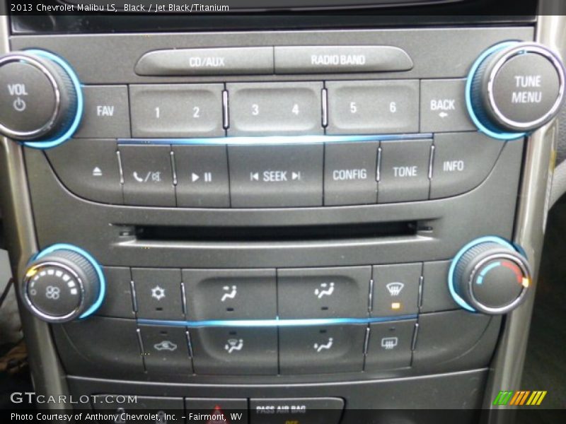 Controls of 2013 Malibu LS
