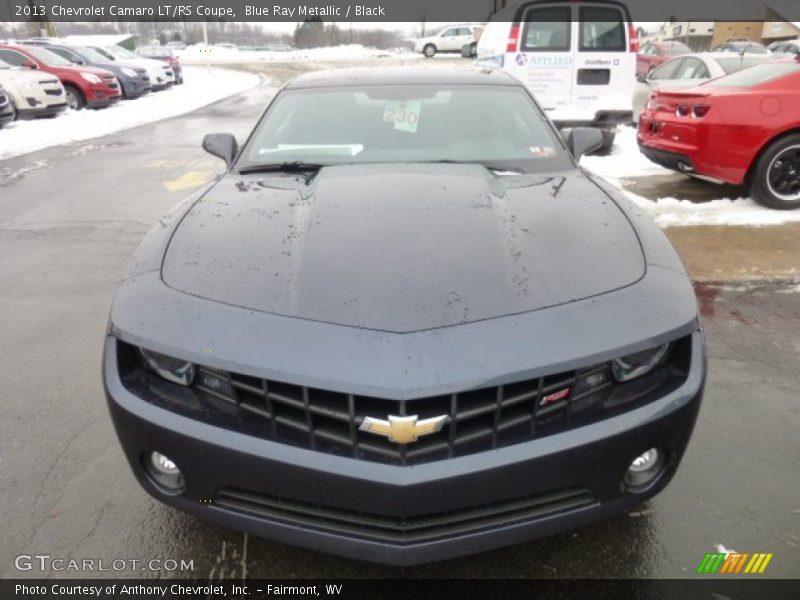 Blue Ray Metallic / Black 2013 Chevrolet Camaro LT/RS Coupe