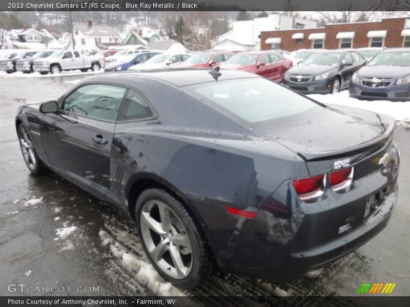 Blue Ray Metallic / Black 2013 Chevrolet Camaro LT/RS Coupe