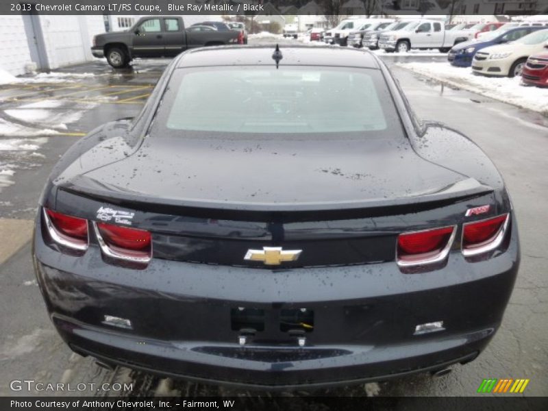 Blue Ray Metallic / Black 2013 Chevrolet Camaro LT/RS Coupe