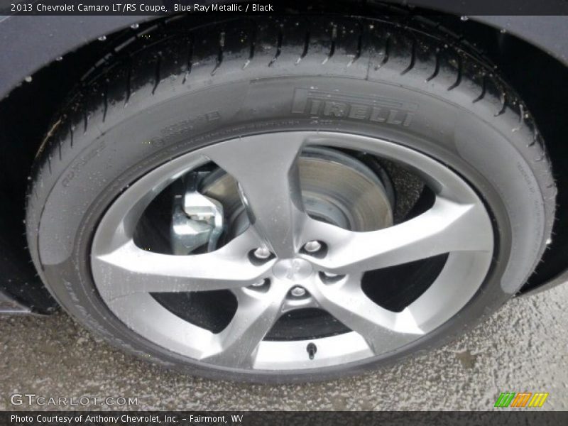 Blue Ray Metallic / Black 2013 Chevrolet Camaro LT/RS Coupe