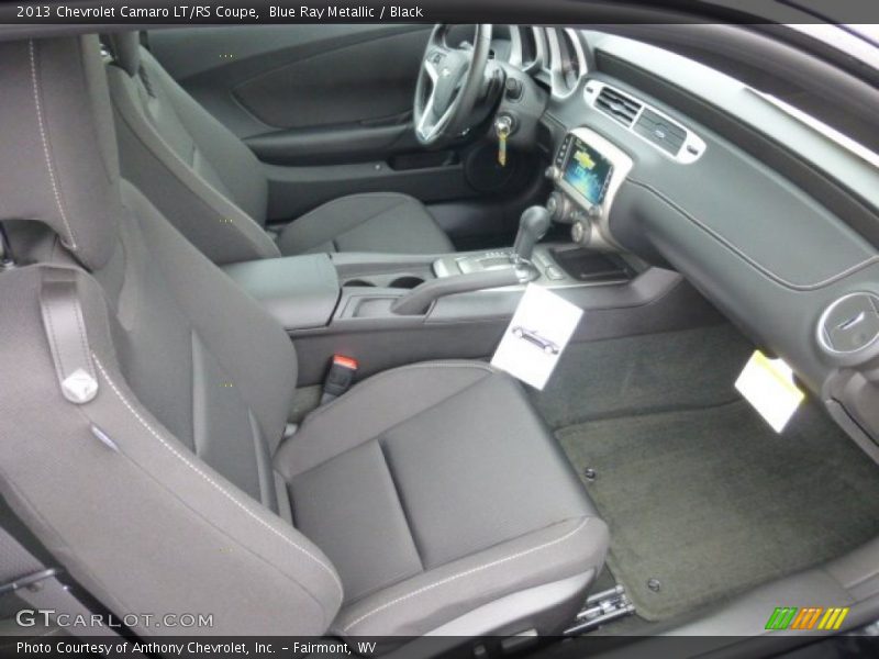 Blue Ray Metallic / Black 2013 Chevrolet Camaro LT/RS Coupe