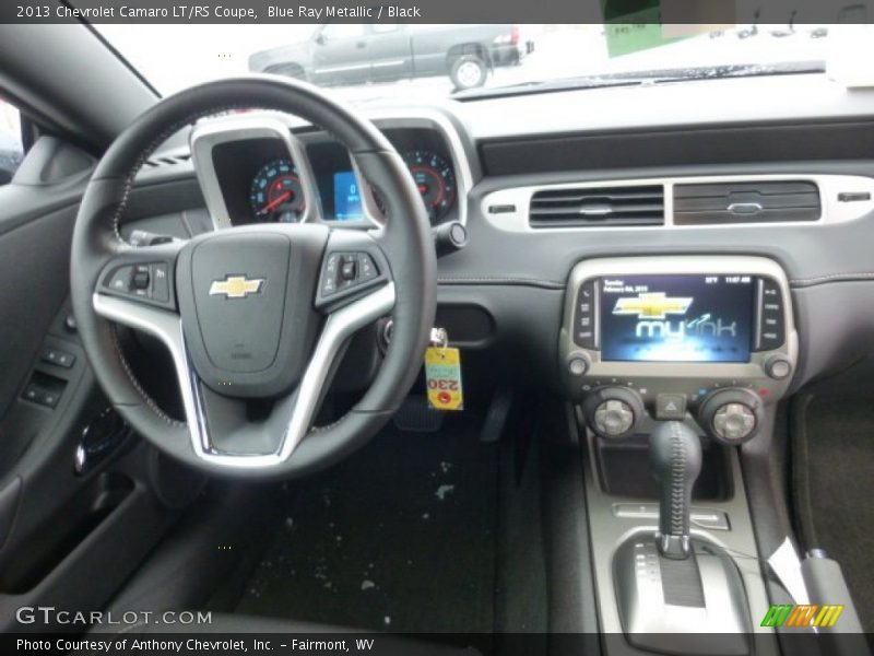 Blue Ray Metallic / Black 2013 Chevrolet Camaro LT/RS Coupe
