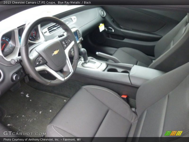 Blue Ray Metallic / Black 2013 Chevrolet Camaro LT/RS Coupe