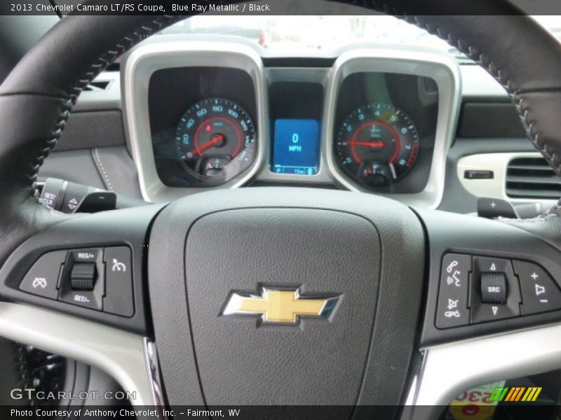 Blue Ray Metallic / Black 2013 Chevrolet Camaro LT/RS Coupe
