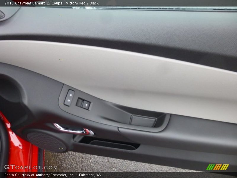 Victory Red / Black 2013 Chevrolet Camaro LS Coupe