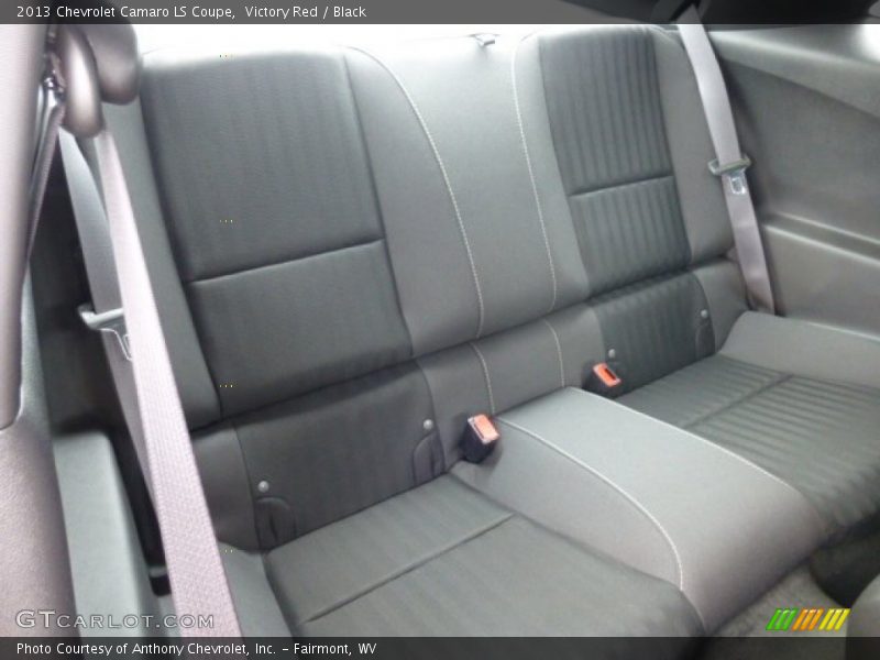 Rear Seat of 2013 Camaro LS Coupe
