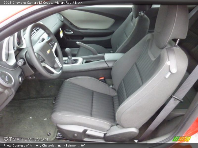 Front Seat of 2013 Camaro LS Coupe