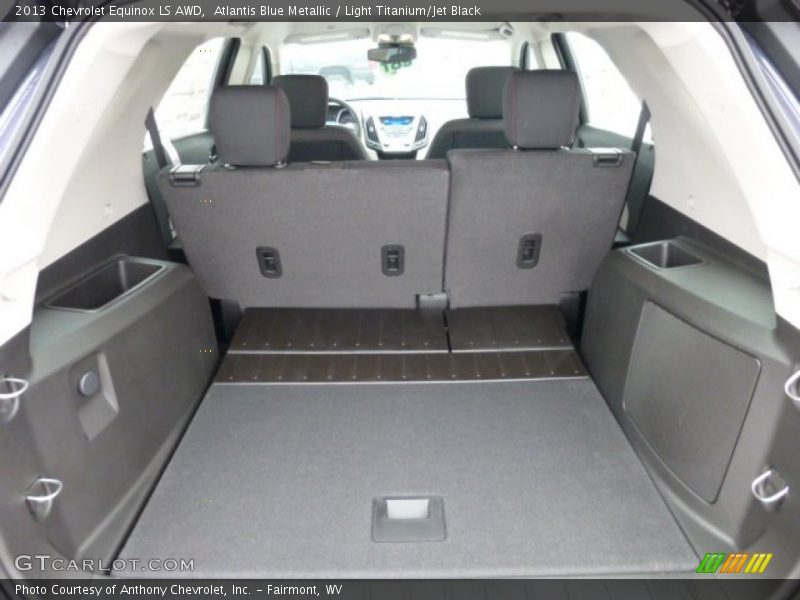 Atlantis Blue Metallic / Light Titanium/Jet Black 2013 Chevrolet Equinox LS AWD