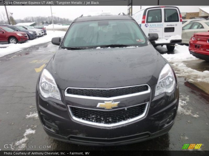 Tungsten Metallic / Jet Black 2013 Chevrolet Equinox LT AWD