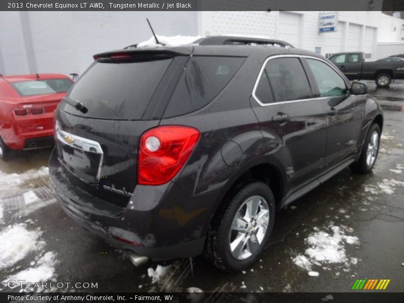 Tungsten Metallic / Jet Black 2013 Chevrolet Equinox LT AWD