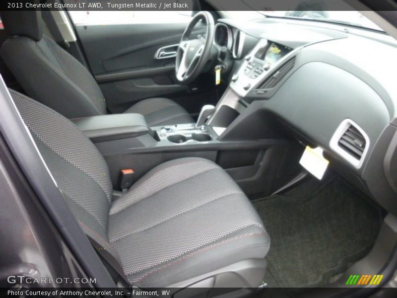 Tungsten Metallic / Jet Black 2013 Chevrolet Equinox LT AWD