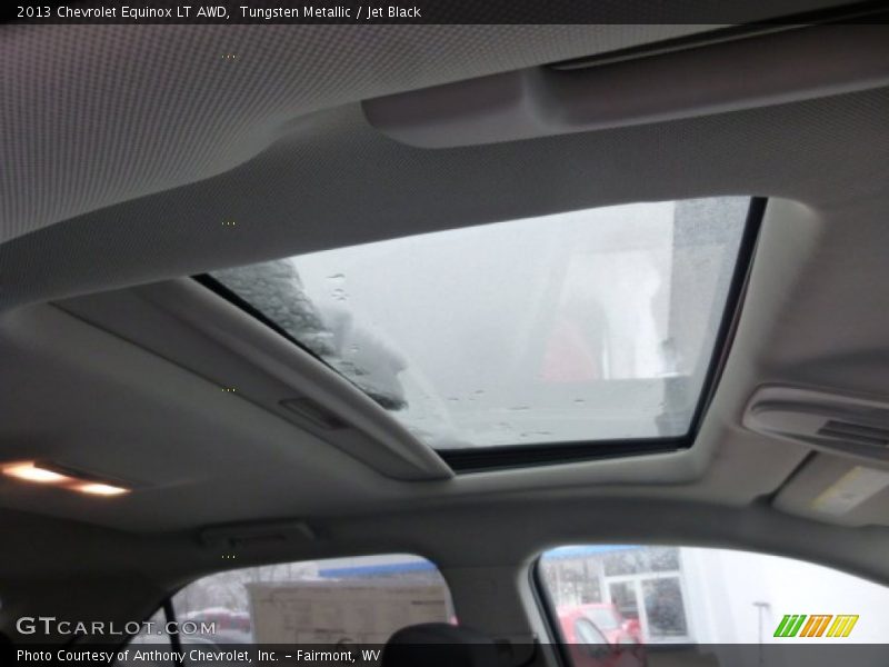 Tungsten Metallic / Jet Black 2013 Chevrolet Equinox LT AWD