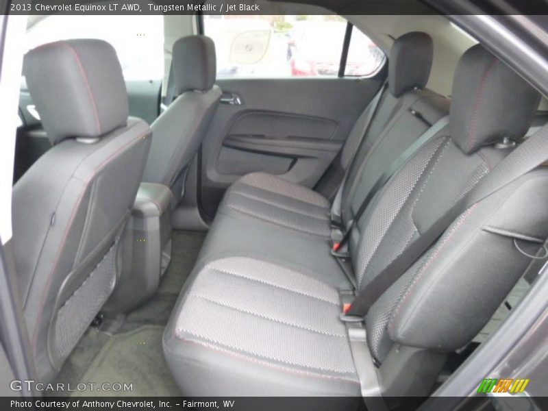 Rear Seat of 2013 Equinox LT AWD