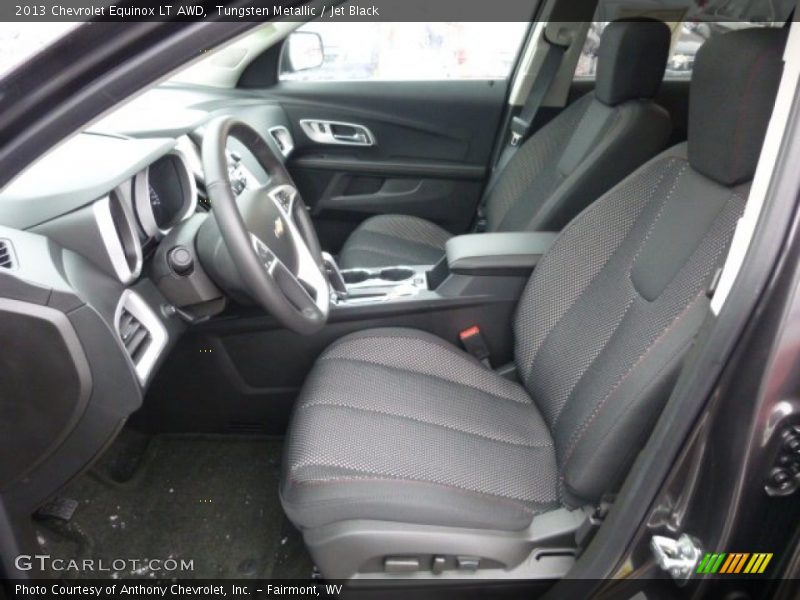 Front Seat of 2013 Equinox LT AWD