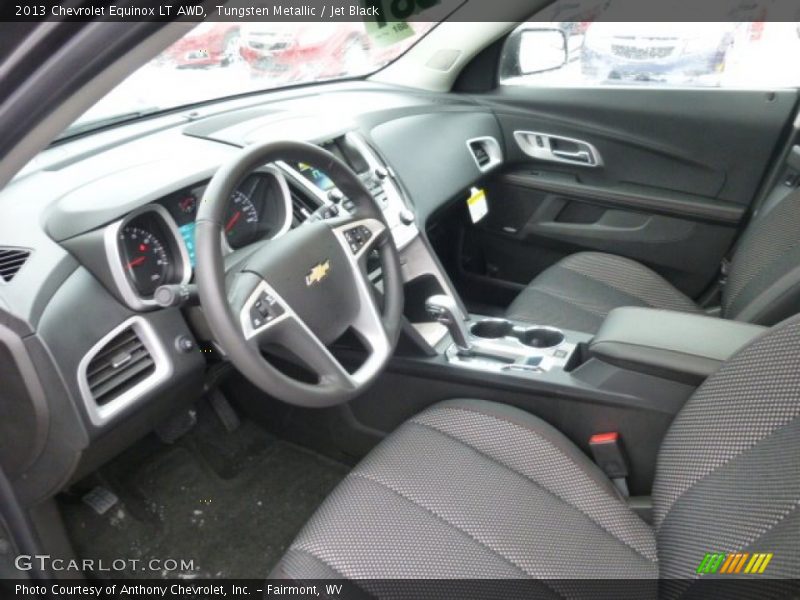Tungsten Metallic / Jet Black 2013 Chevrolet Equinox LT AWD