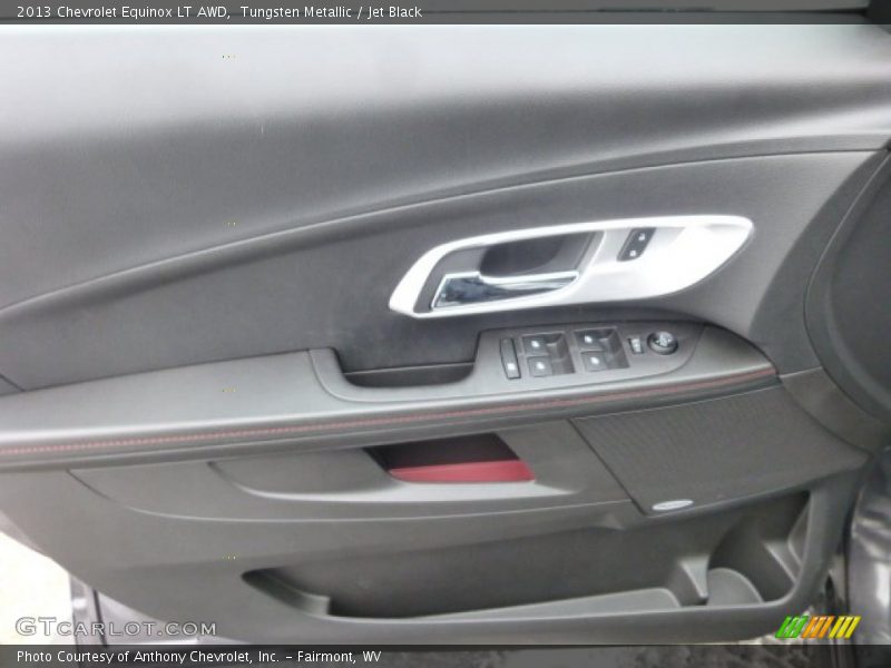 Tungsten Metallic / Jet Black 2013 Chevrolet Equinox LT AWD