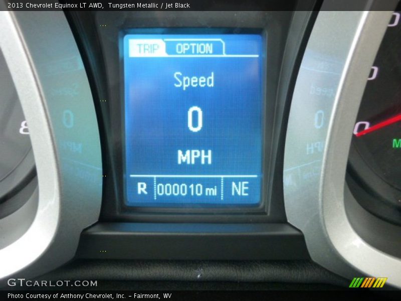 Tungsten Metallic / Jet Black 2013 Chevrolet Equinox LT AWD