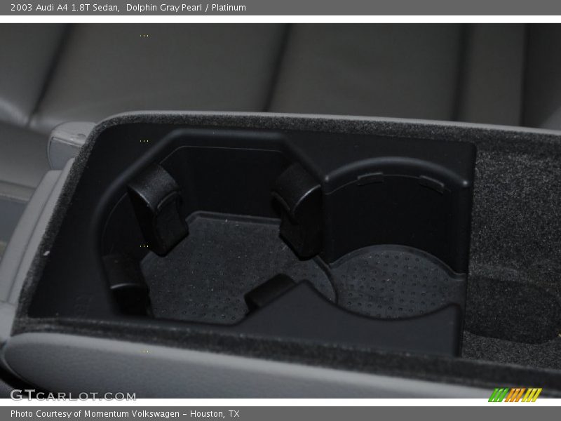 Dolphin Gray Pearl / Platinum 2003 Audi A4 1.8T Sedan