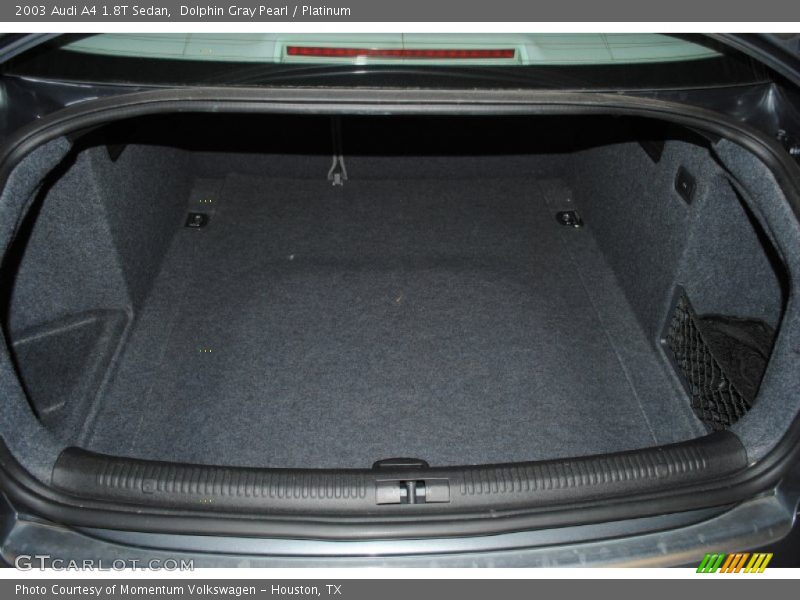 Dolphin Gray Pearl / Platinum 2003 Audi A4 1.8T Sedan