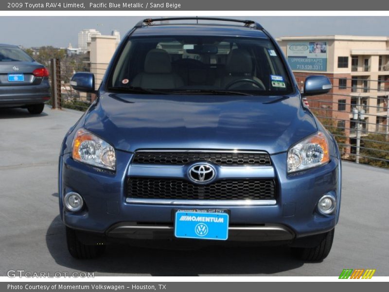 Pacific Blue Metallic / Sand Beige 2009 Toyota RAV4 Limited