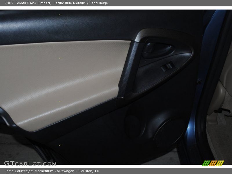 Pacific Blue Metallic / Sand Beige 2009 Toyota RAV4 Limited