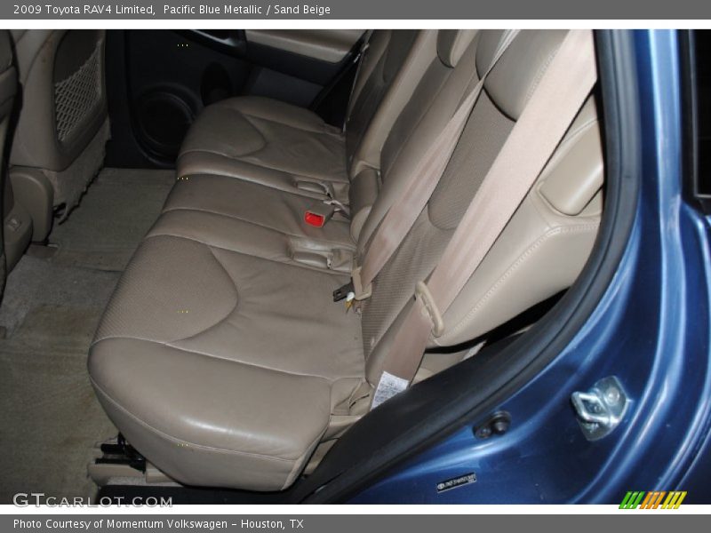 Pacific Blue Metallic / Sand Beige 2009 Toyota RAV4 Limited
