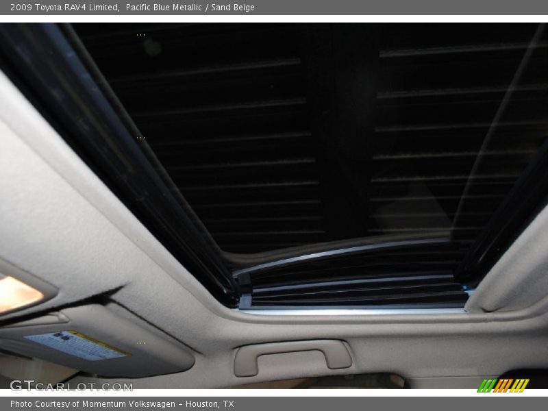 Pacific Blue Metallic / Sand Beige 2009 Toyota RAV4 Limited