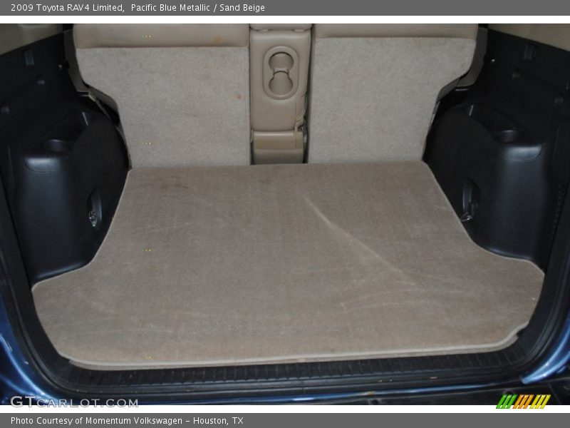 Pacific Blue Metallic / Sand Beige 2009 Toyota RAV4 Limited